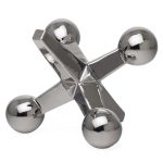 Jack Ceramic Decor Sculpture - Silver