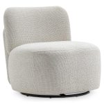 Iris Fabric Swivel Chair