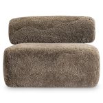 Paley Shearling Swivel Chair - Image 3